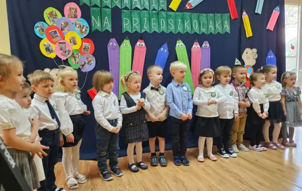 Ananaski pasowanie na przedszkolaka