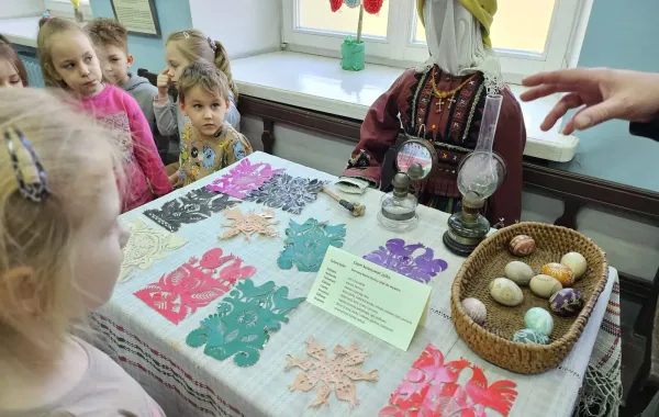 Muchomorki w muzeum