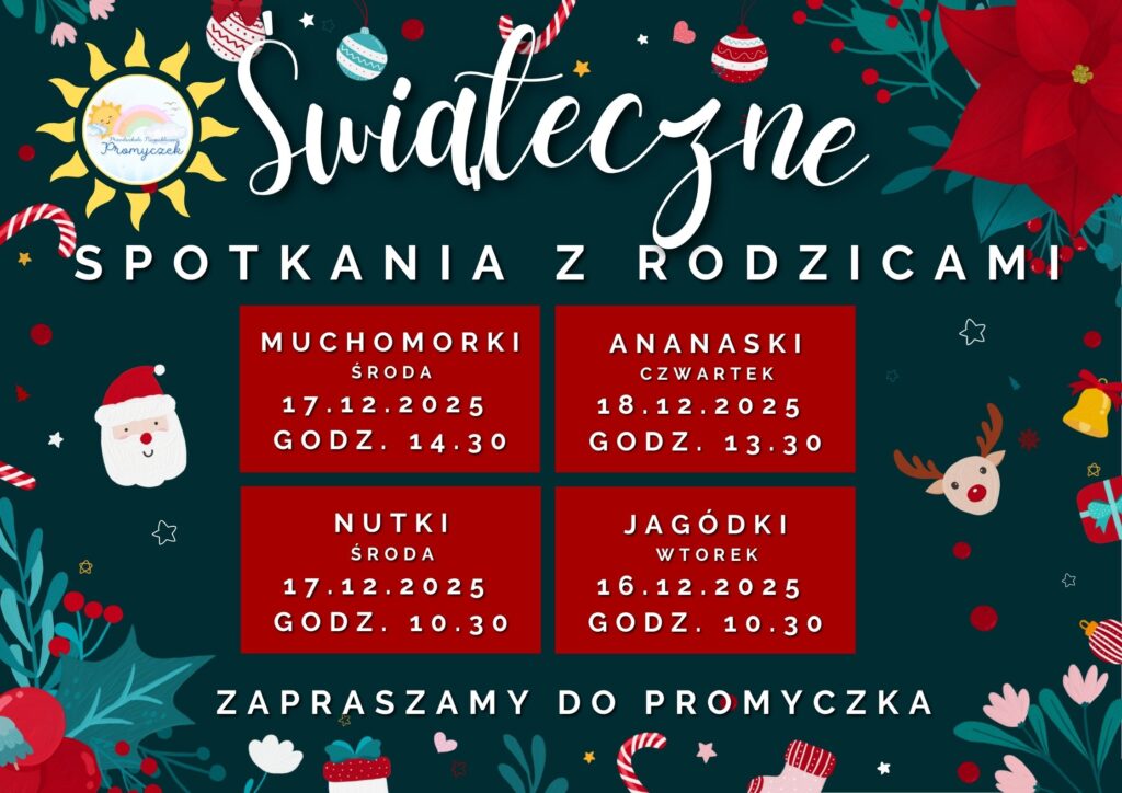 Świąteczne spotkania z Rodzicami w PROMYCZKU