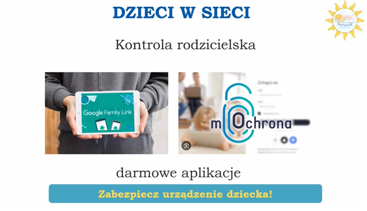 Dzieci w sieci - kontrola rodzicielska ważna rzecz!